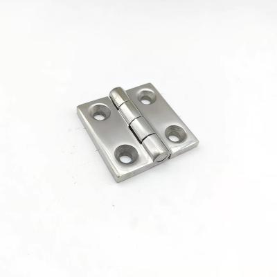 China Industrial SUS304 Precision Casting Heavy Duty Cabinet Door Hinge Equipment Hinge For Machine Door for sale