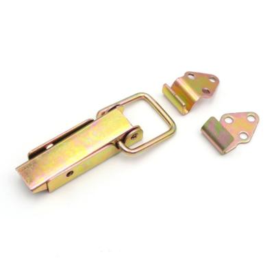 China Industrial Equipment Theft Case Latch Stainless Steel Custom Heavy Duty Adjustable Sling Metal Hook Lock Toggle Latch For Military for sale