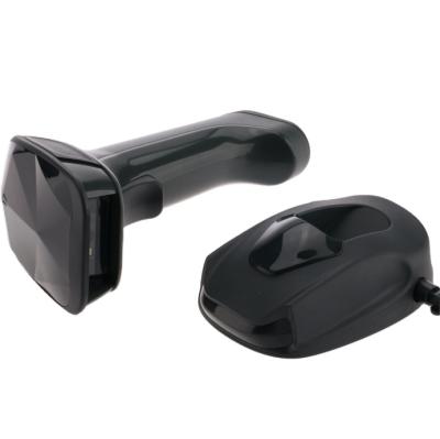 China Area-imaging Wireless Handfree QR 433MHz Barcode Scanner With Cradle A4 Size for sale