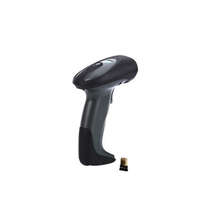 China Black Wireless 2.4G Barcode Scanner With A4 Memory Size for sale