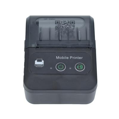 China Black and White Wireless Blue Portable 58mm Tooth Thermal Printer Mobile Receipt Printer All In One Printer for sale