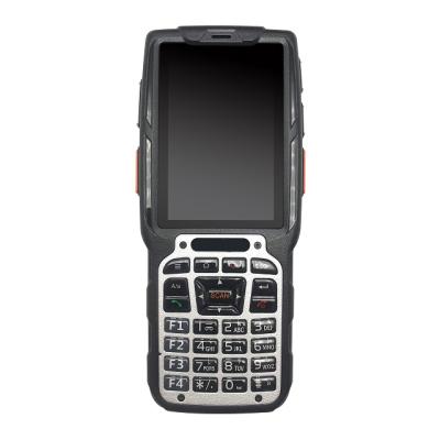 China Logistic Waterproof Android 4G PDA Rugged Handheld Computer Keyboard QR Code Barcode Scanner for sale