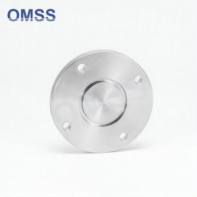 China Stainless Steel ISO-F Fixed Bolted Blank Flange Vacuum Fitting For Pipe Line SS304/SS316L for sale