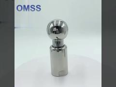 Ss316l Rotary Spray Ball Male High Pressure Stainless Steel dn15 Sanitary Tank Cleaning Ball