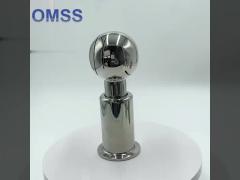 Tri Clamp Spray Ball High Pressure Stainless Steel Fixed Rotary Spray Head Cleaning Ball