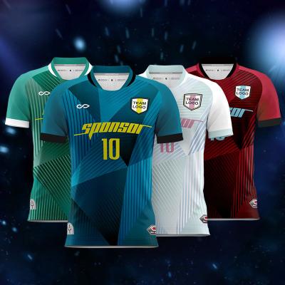 China Custom Logo Men Breathable Football Jersey For Short Sleeve Training Kits Wholesales Football Sportswear Uniforms Quick Dry Quick Dry for sale