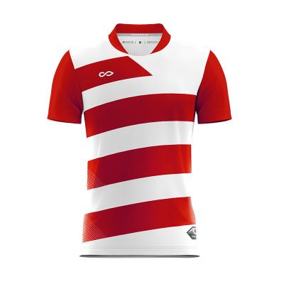 China New Design Breathable Quick Dry Soccer Uniforms Casual Soccer Jersey With Own Printing Logo for sale