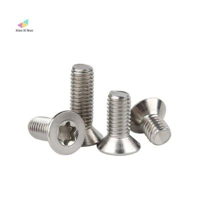 China XiaoXiNuo M6 M8 304 Stainless Steel A2-70 Flat Head Torx Flat Head Torx Countersunk Machine Screws for sale