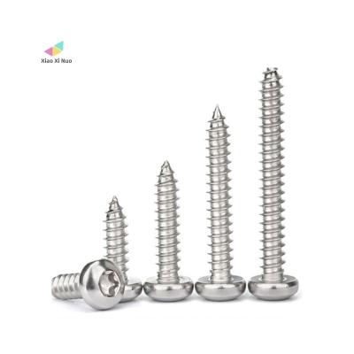 China Furniture XiaoXiNuo ST3.5 Pan Round Head Torx Self Security StainlessTorx Screw Carbon Steel Self Tapping Screws for sale