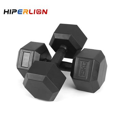 China Fitness Manufacturer Universal High Quality Weights Lbs Rubber Hex Customized Design Custom Dumbbells For Sale for sale