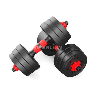 China Fitness Universal Gym Adjustable Dumbel Dumbbell Barbell Weight Set For Sale for sale