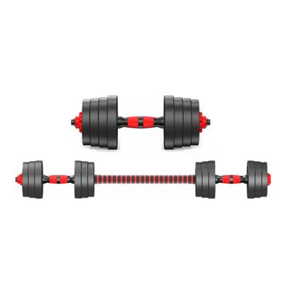 China Dumbbell kit juego de pesas 10kg 20kg commercial use weight adjustable free barbell for sale