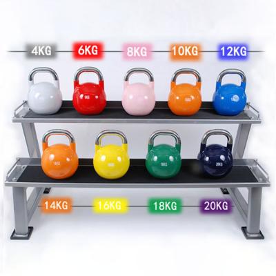 China Custom Logo Nantong China Gym 4kg 8kg 10kg 12kg 16 Kg Pesa Rusa Universal Fitness Gym Set Kettlebell Competition for sale