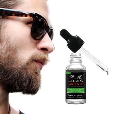 China Moisturize Organic Private Label Beard Oil Beard Treatment Smoothing Nourishing 100% Pure Beard Growth Oil for sale