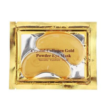 China Hottest Dark Circles Under Eye 24K Collagen Crystal Gold Eye Mask For Skin Care Dark Circles Remove Wrinkle Anti Aging for sale