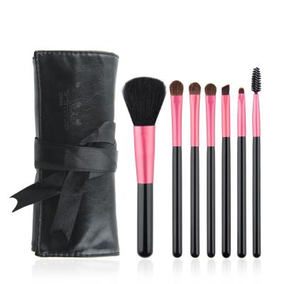 China 7 Pcs Luxury Makeup Foundation Brush Set Beginner Makeup Tool Kit Cosmetics Luxury Custom Makeup Brushes for sale