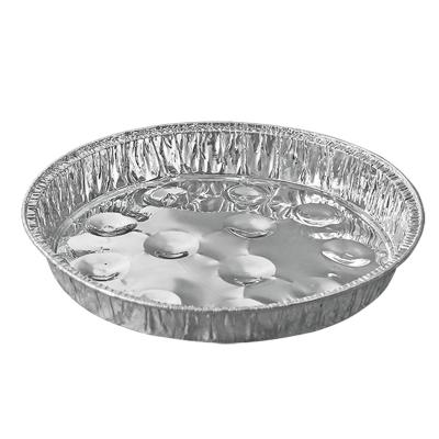 China Hot Sale Unique Design Food Tin Foil Containers Aluminum 6inch Round Tray for sale