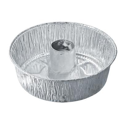 China China Manufacture Professional Food Grade Aluminum Foil Container 7 Inch Round Tray for sale