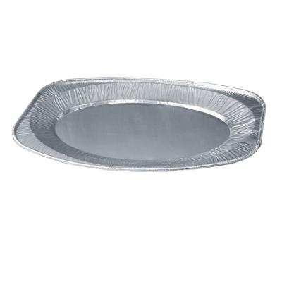 China Special Hot Selling Food Foil Aluminum Foil Container Mold Oval Tray for sale