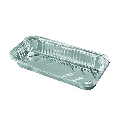 China Food Made in China Premium Food Container Medium Rectangle Aluminum Foil Takeout Box for sale