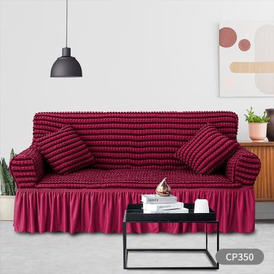 China Modern Hot Sale Living Room Reversible Elastic Stretch Inclusive Sofa Cover Washable High Elastic Stretch Cover for sale