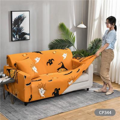 China Modern Luxury Printed European Sofa Towel Cushion Cover Universal Stretch Sofa Cover Inclusive for sale