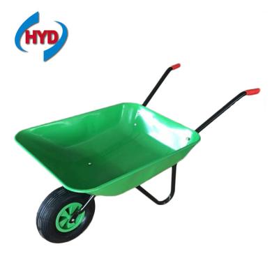 China Costruction Wheelbarrow Wb6414t Wheelbarrow Heavy Duty Wheel Barrow With Pneumatic Wheel Garden Wheelbarrow for sale