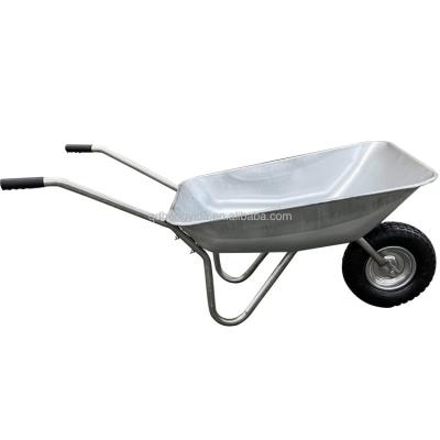 China Costruction Single Wheel Barrow Metal Wheel Building Construction Tools Wheelbarrow for sale