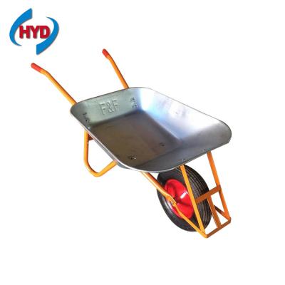 China WB6206 High Quality Building Industry Construction Wheel Barrow /Garden Large Wheelbarrow for sale