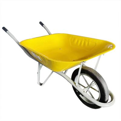 China WB6400 FRANCE Metal MODEL Heavy Duty Construction Building Malaysia Model Wheelbarrow for sale