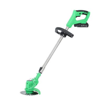 China Cordless Electric Rechargeable Hand Grass Cutter Lithium Battery Garden Tools Cordless Power String Trimmer for sale