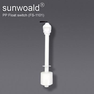 China Sunwoald 110mm PP Float Switch Sensor Magnetic Water Level Proof for sale