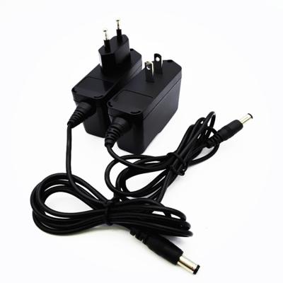 China 12V LED Indicator Charger Cable Signal Light Fast Charger 5.5 Port Cable For Phone EU Plug Charger Cable for sale