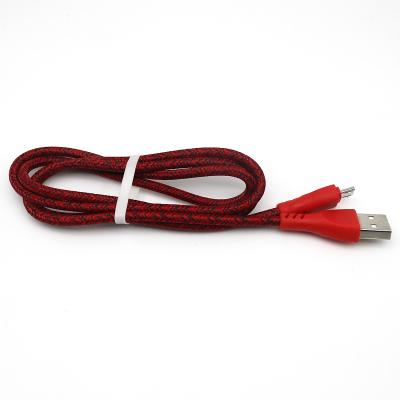 China MP3/MP4 Player Adapter Cable Charging Nylon Braided Magnetic Cable For Mobile Phone 1M Micro USB Cable for sale