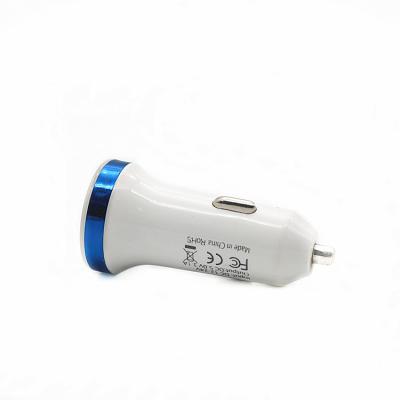 China Multi USB Port Car Charger Mobile Phone Adapter 12V Fast Charging Various Voltages USB Promotional Car Charger For Car for sale