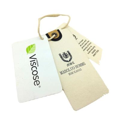 China Other High End Custom Made For Own Logo Apparel Embossed Gold With Trendy GirlsJeans Hang Tag for sale