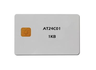 China Intelligente codierte Karte der Versicherungs-IC, leere Chip-Kapazität Smart Cards 1Kb zu verkaufen