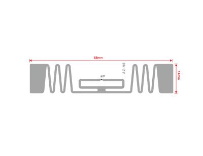 China Schnelle kundengebundene Größe Lesungsflexible klebende Rfid Umbauten für Endry-System zu verkaufen