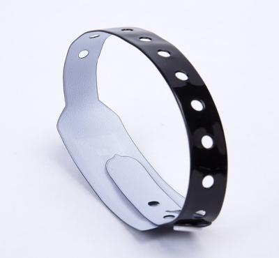 China Disposable Rfid Pvc Wristband Waterproof , Event Rfid Wrist Tag With Chip for sale