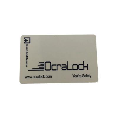 China Popular Selling Fudan 1k Chip Security Access Rfid PVC Chip Credit Plastic Hotel Key Cards For Personal Protection for sale