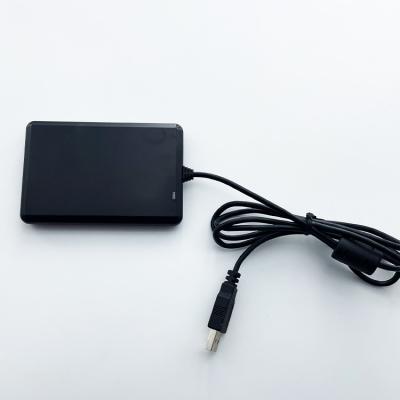 China XCC färbt Zweifrequenz Leser Black Color Customized USBs 13.56mhz 125khz RFID Smart Card verfügbar zu verkaufen