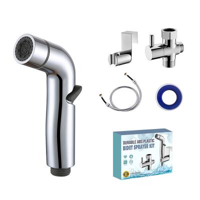 China Wholesale Clean Cleaning Accessories Cheap Shower Head Handle Plastic Price Bidet Sprayer In Toilet for sale