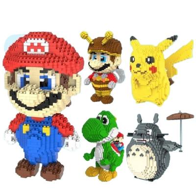 China DIY TOY Creative 3D Puzzle Building Block Educational Cartoon Legos Toys Classic Assembly DIY Bricks Sets For Children for sale