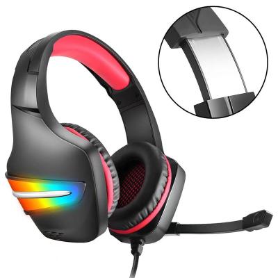 China 7.1 PC Gaming Headset J6 USB Gaming Headset For PC-Computer Headphones With Microphone Mic Noise Canceling Surround Sound Wired Headset for sale