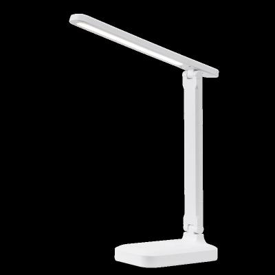 China Modern Chargeable Led Foldable Desk Lamp DC5V USB 3 Color Stepless Dimmable Touch Table Lamp for sale