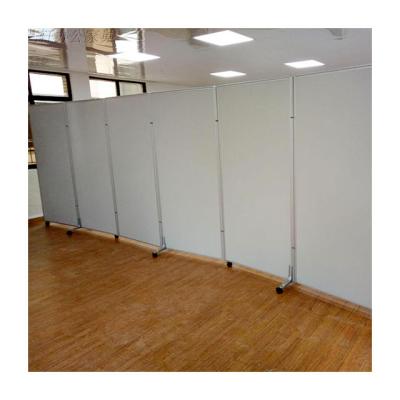 China CLASSIC Hot Sell Room Dividers Acoustic Movable Partition For Market With Wheels for sale