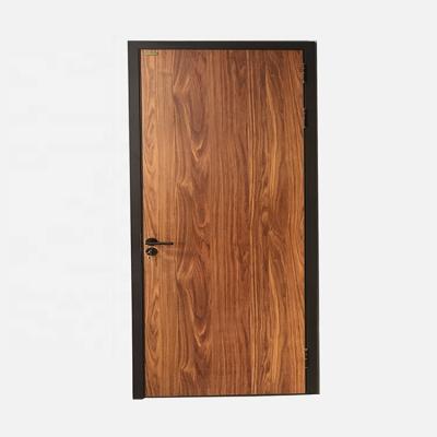 China High Fire Modern Aluminum Office Partition Wood Door Manufacturer Exporting Design Interior Door From China Suppliers for sale