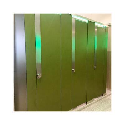 China Modern solid phenolic hpl partition toilet partition wood core china toilet partitions for sale