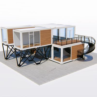 China 2022 Modern Container Homes Prefab Container Homes Cheap Fast Assembled Mobile Selling House Light Customized Office for sale