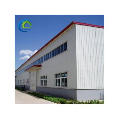 China Long Fatigue Resistance Prefabricated Frame Steel Structure Construction Workshop Popular Product Large Span for sale